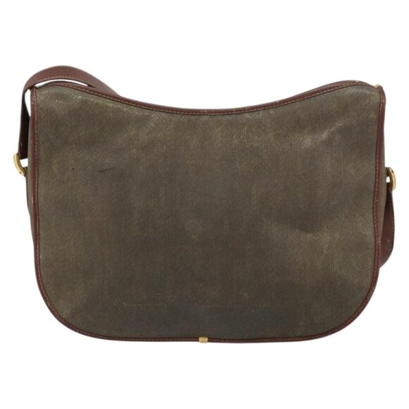 Authentic GUCCI Shoulder Bag Canvas Brown Gold 001 23 1036 - Picture 9 of 16